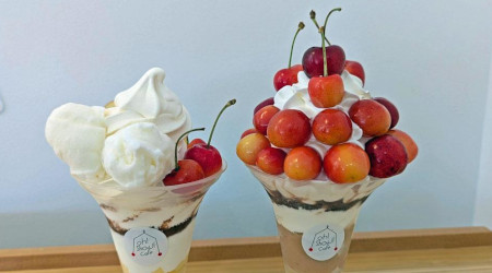 蔵王の旅〈３〉２日目は山形観光♪さくらんぼパフェを食べて山寺へ。ご当地グルメも楽しんじゃうヽ(｡ゝω･)ﾉ