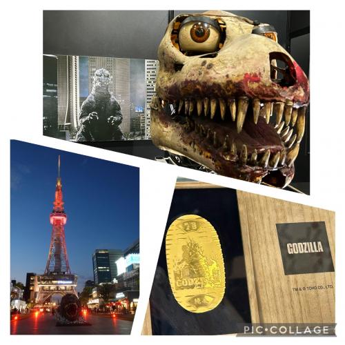 作成中　2024年　ゴジラ70周年！日本橋と名古屋と日比谷で祝おう♪
