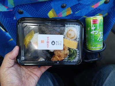 昼食はおにぎりです。コンビニで買えば300円位ですか？