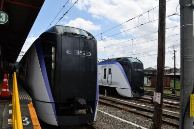 富士急行電鉄の河口湖駅