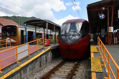 富士急行電鉄の河口湖駅
